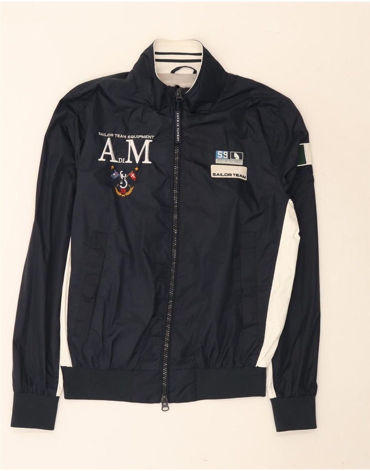 Мужской спортивный костюм Armata Di Mare Top Jacket IT 46 Small Navy Blue Colorblock