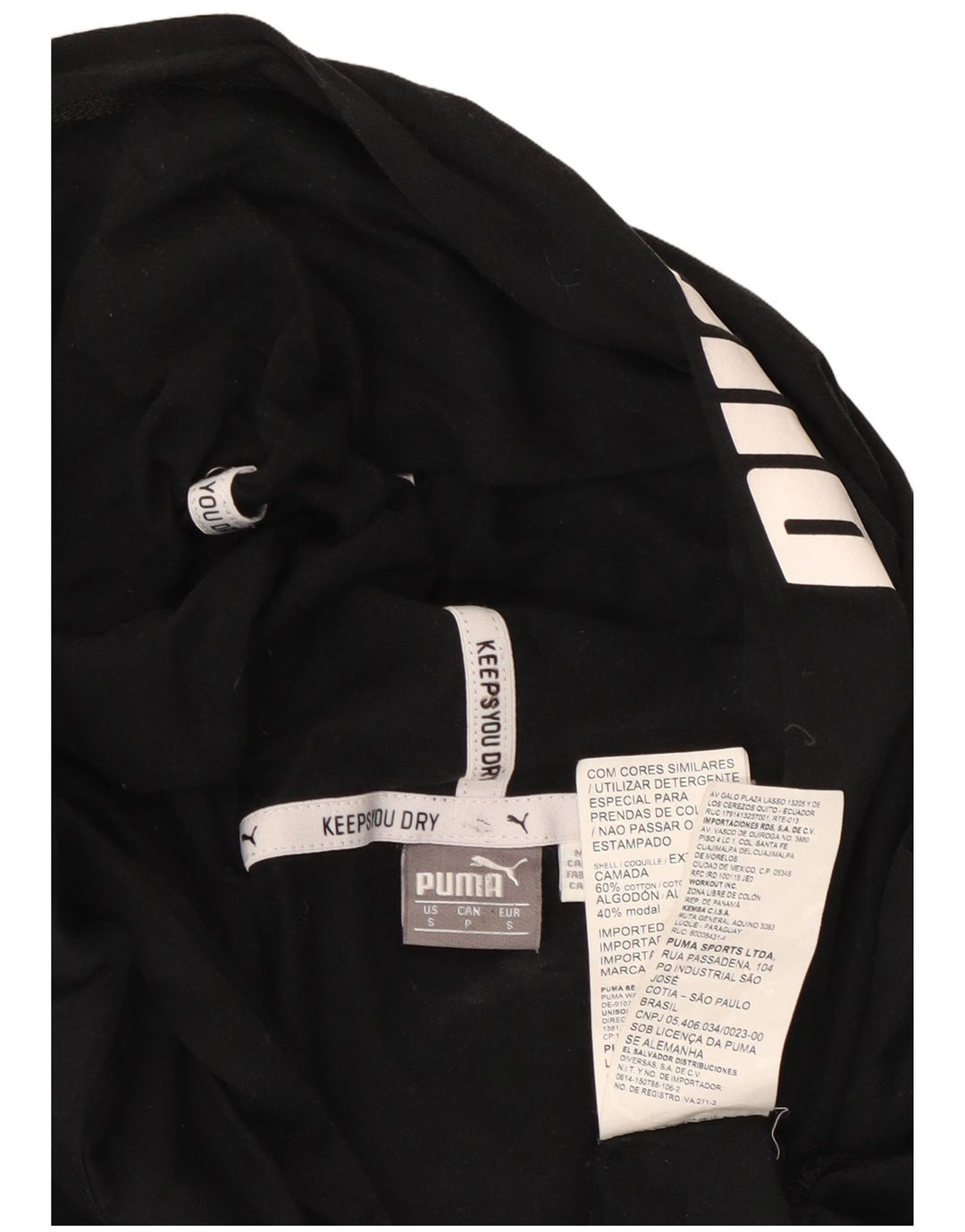 Женский топ с капюшоном и графическим рисунком PUMA UK 10, маленький черный хлопок