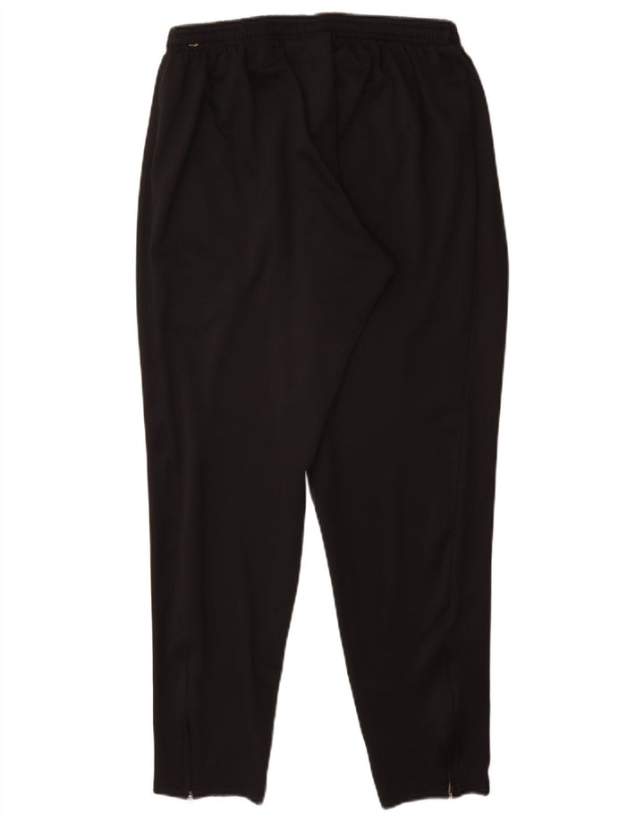 Женские спортивные брюки NIKE Dri Fit UK 14, большие черные полиэстеровые брюки