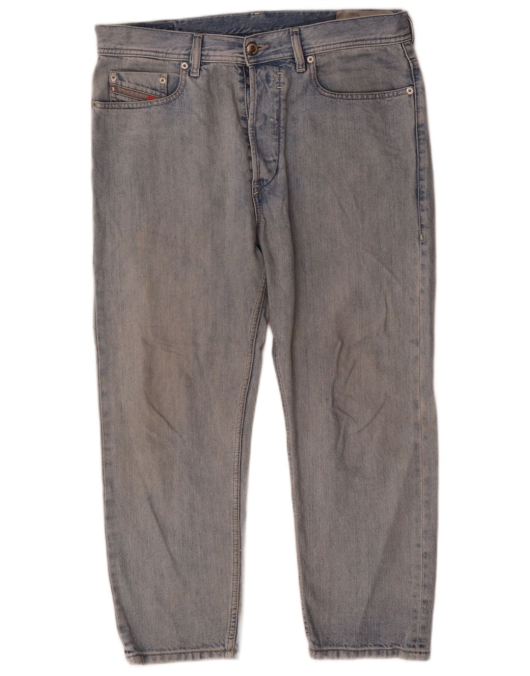 Мужские укороченные джинсы Diesel W32 L24 синие, хлопок