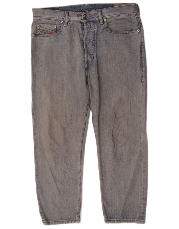 Мужские укороченные джинсы Diesel W32 L24 синие, хлопок