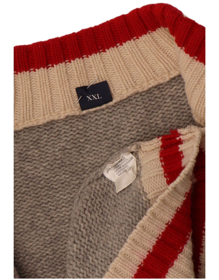 Мужской кардиган MC NEAL 2XL Серый Шерстяной Свитер