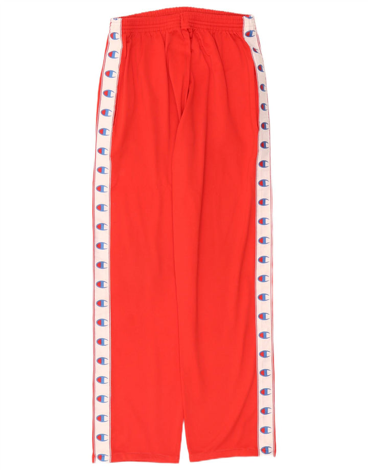 Мужские спортивные брюки Champion с графическим рисунком XL, красный полиэстер с цветными блоками