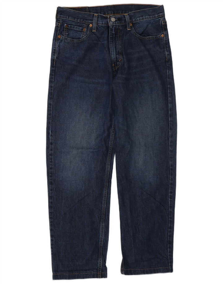 Мужские свободные джинсы Levi's W30 L32 синие, хлопок