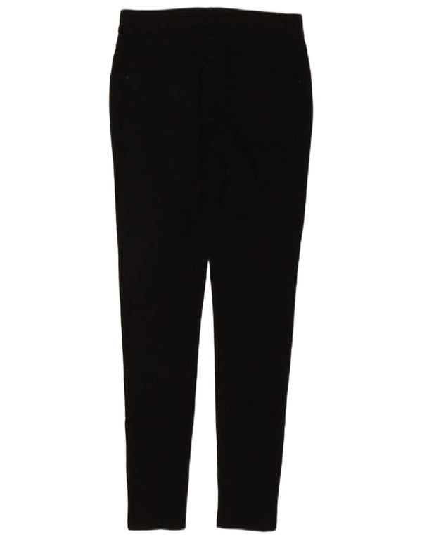 Женские джинсы джеггинсы Marks & Spencer UK 10, маленькие W27 L29, черные, хлопковые