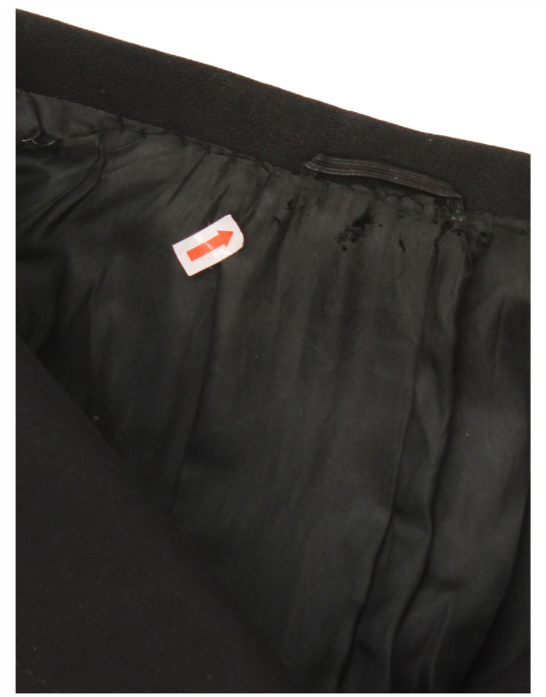 ВИНТАЖНОЕ Женское Пальто UK 14 Среднее Черное