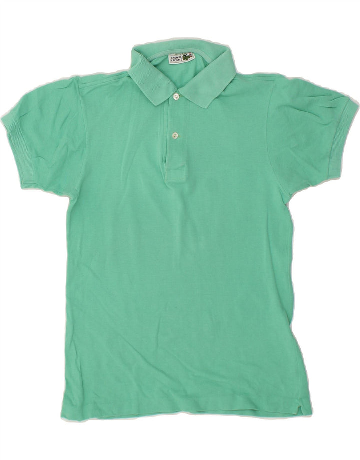 LACOSTE Mens Polo Shirt Small Green Cotton Vintage Lacoste and Second-Hand Lacoste from Messina Hembry 