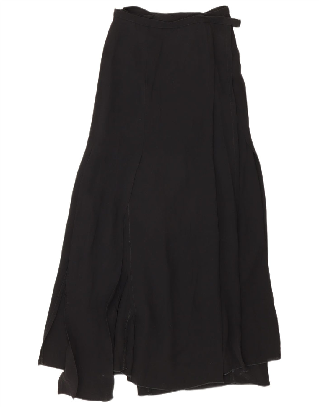 Gianfranco Ferre Женская юбка макси с запахом IT 42 Medium W28 Черная вискоза