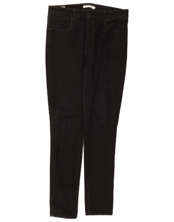 Женские джинсы скинни Levi's 721 с высокой посадкой W32 L30 черные