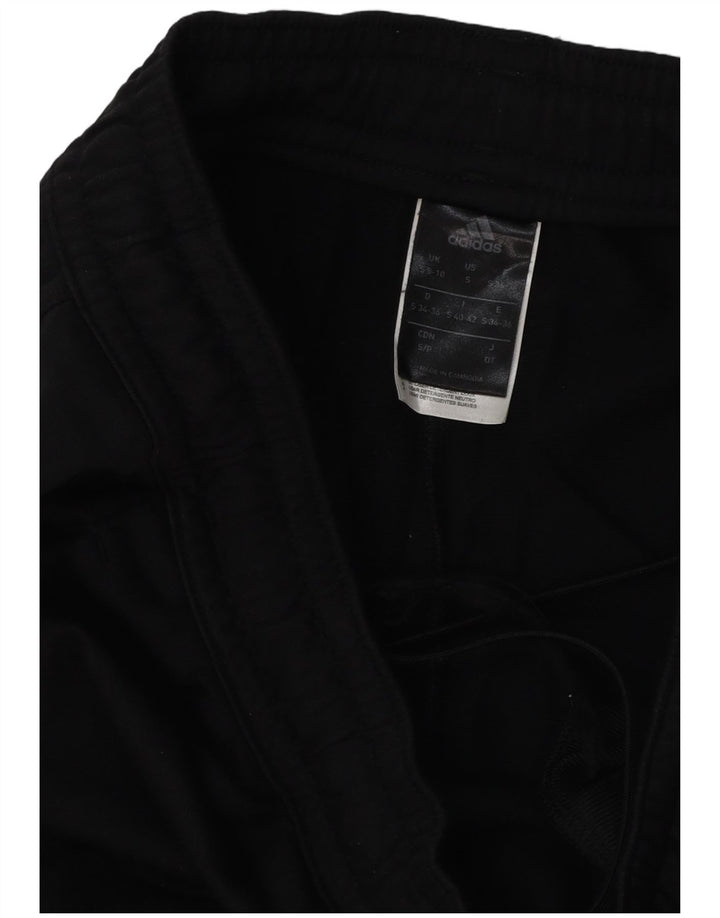 Женские спортивные брюки Adidas UK 8/10, маленький черный полиэстер