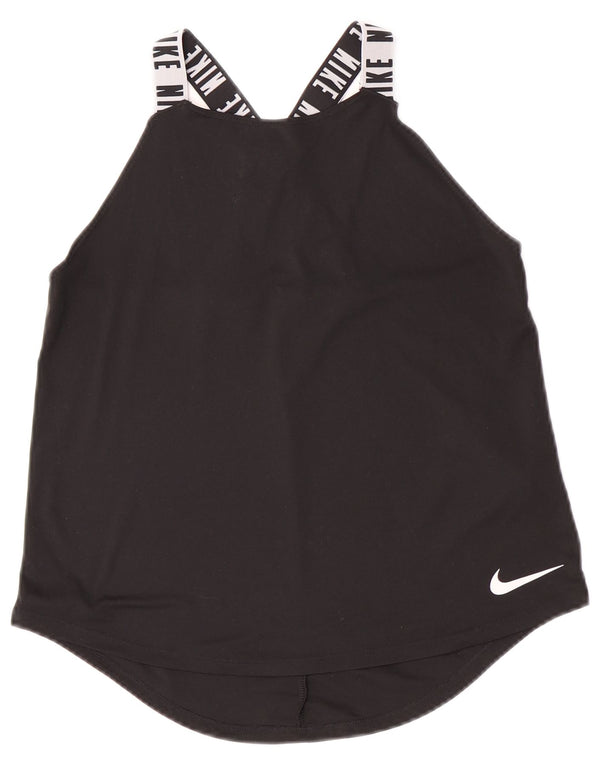 Майка с рисунком Nike Girls Dri Fit, 13–14 лет, XL, черный полиэстер