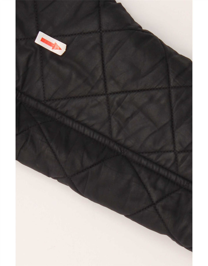 Мужская стеганая куртка Barbour UK 36, маленькая, темно-синяя, полиэстер