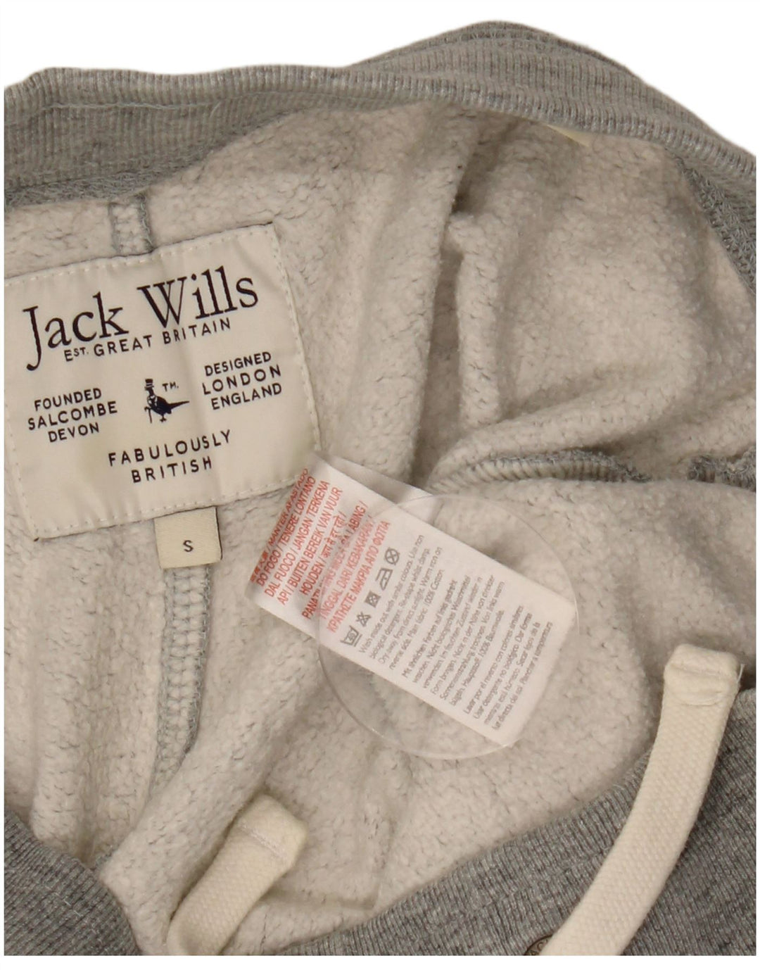 Мужские спортивные шорты Jack Wills, маленькие серые хлопковые крапинки