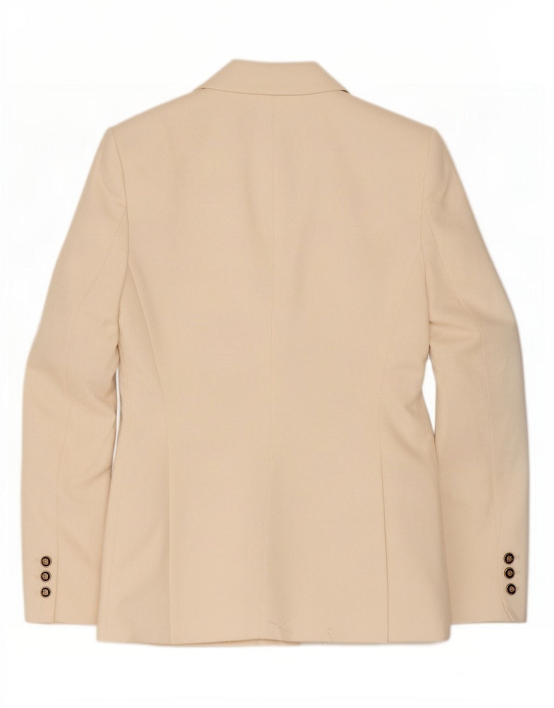 Женский двубортный пиджак Zara UK 10, маленький белый полиэстер