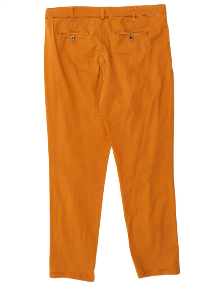 Женские брюки чинос Benetton W34 L29 Оранжевые