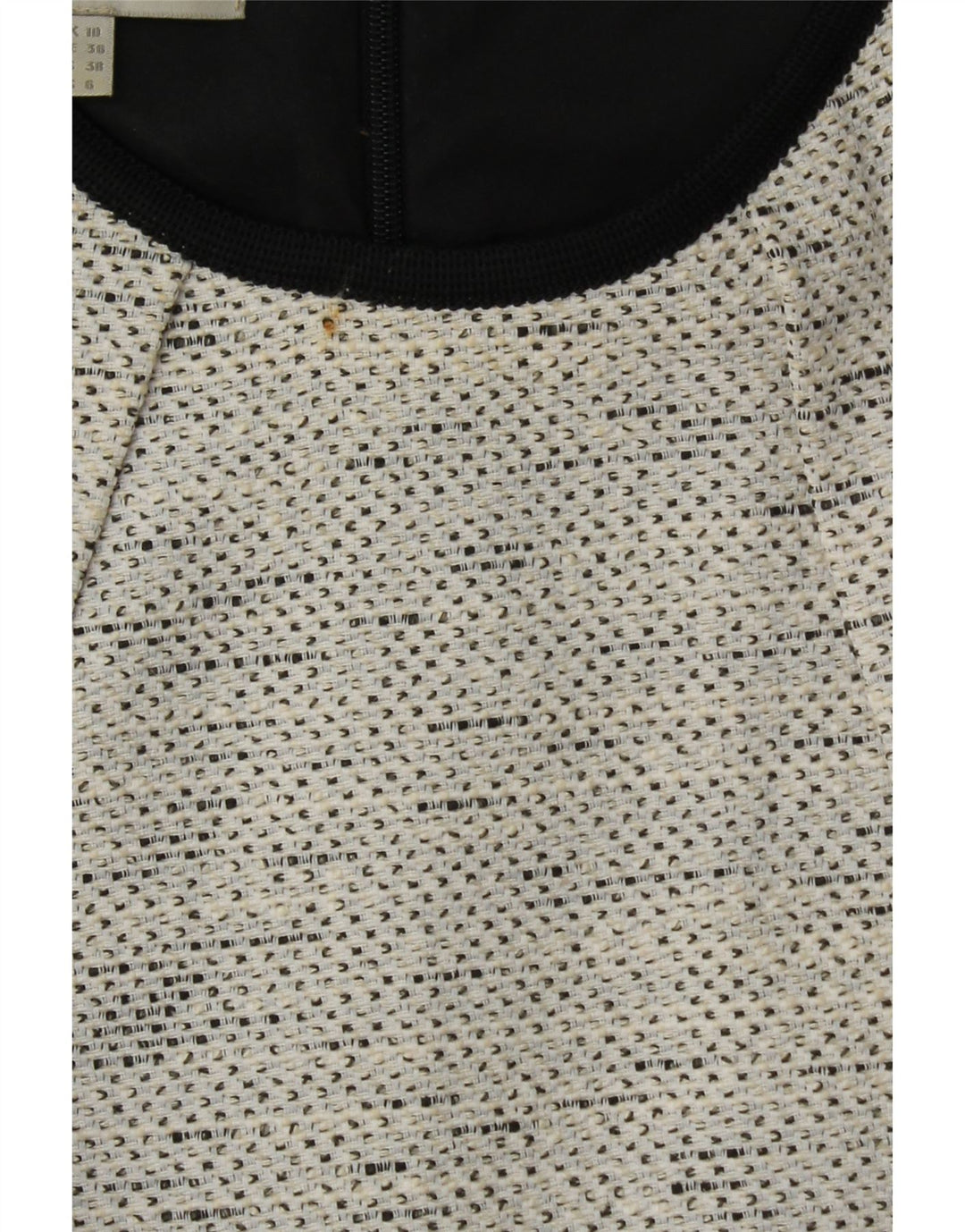 Женское платье-футляр HOBBS UK 10, маленькое черное хлопковое платье с цветными блоками