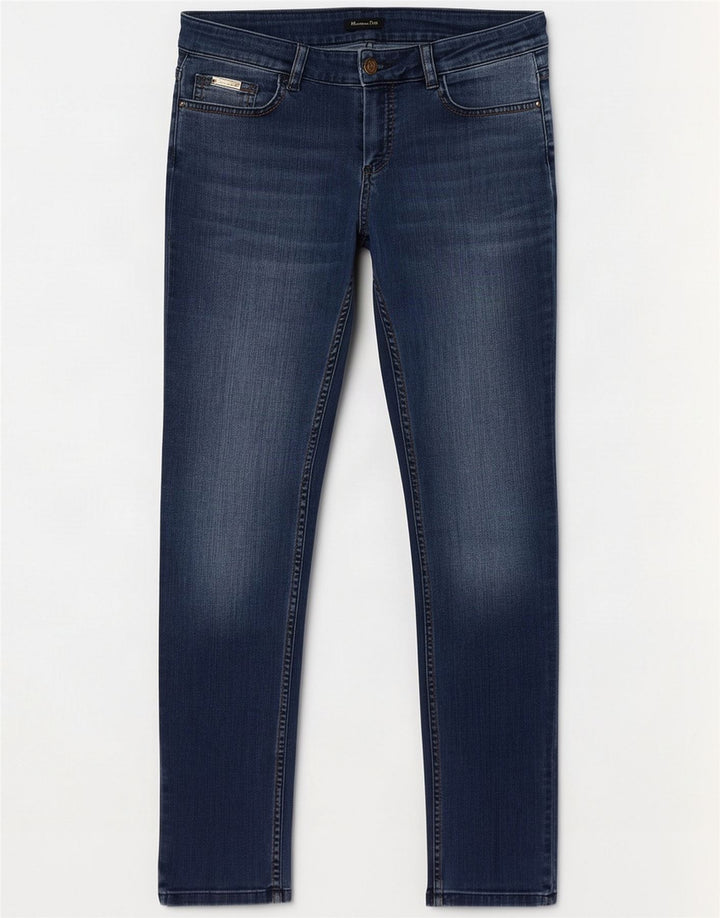 Massimo Dutti Женские узкие джинсы EU 40 Medium W30 L31 Синий