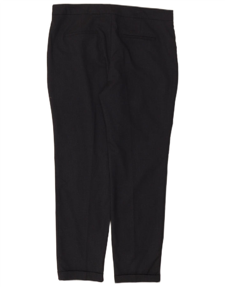 Женские узкие брюки чинос Zara EU 40 Medium W30 L27 Темно-синий полиэстер