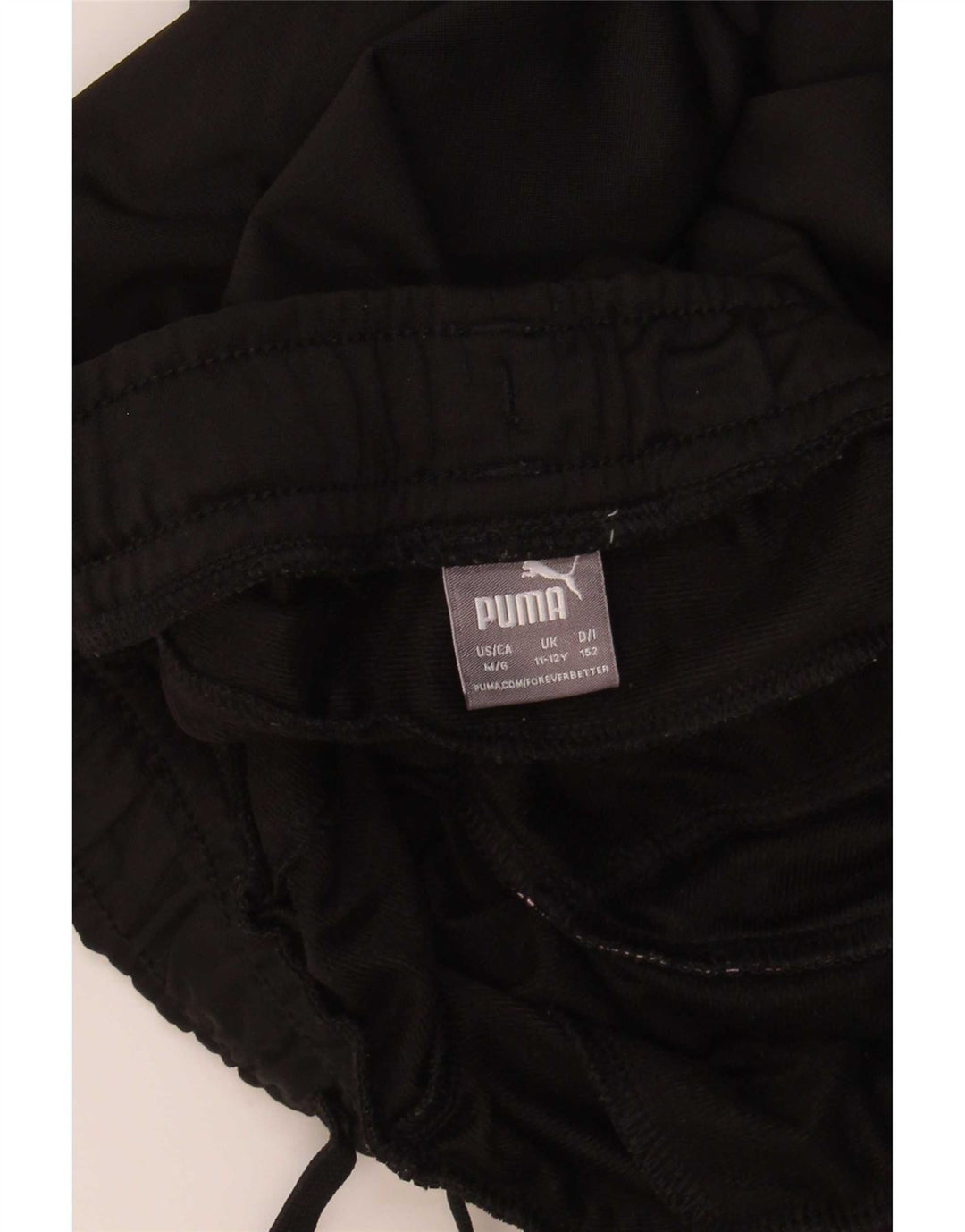 Спортивные брюки Puma для мальчиков 11-12 лет, черные