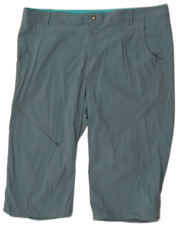 Женские повседневные шорты-бермуды Eddie Bauer Petite Bauer, США 18, 2XL, W40, L17, синие