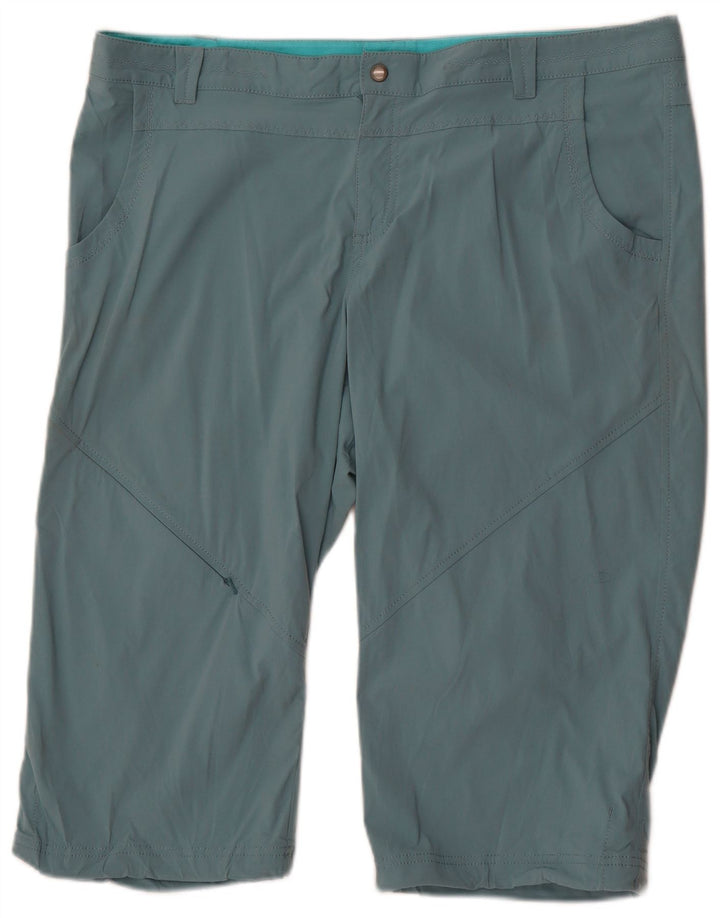 Женские повседневные шорты-бермуды Eddie Bauer Petite Bauer, США 18, 2XL, W40, L17, синие