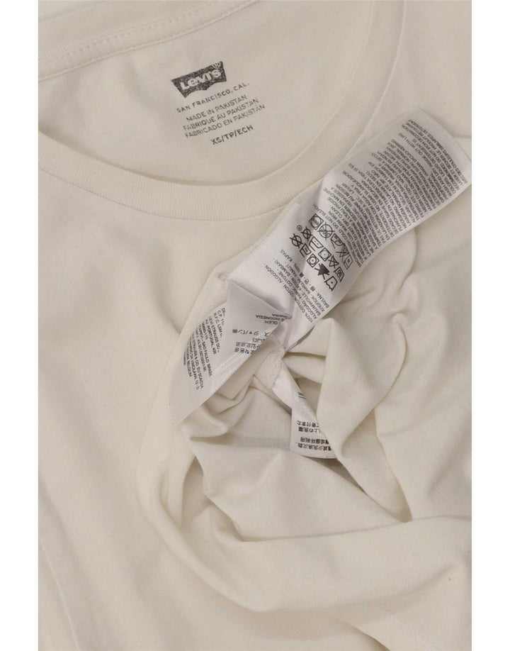 Мужская футболка с рисунком Levi's Top XS, белая