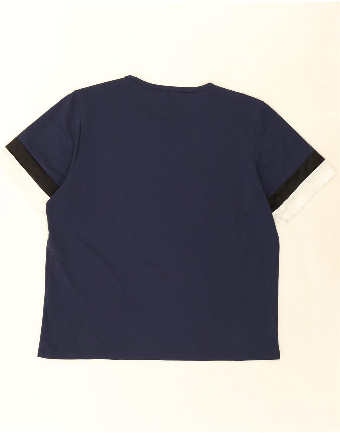 PUMA Mens T-Shirt Top 2XL Navy Blue Polyester Vintage Puma and Second-Hand Puma from Messina Hembry 