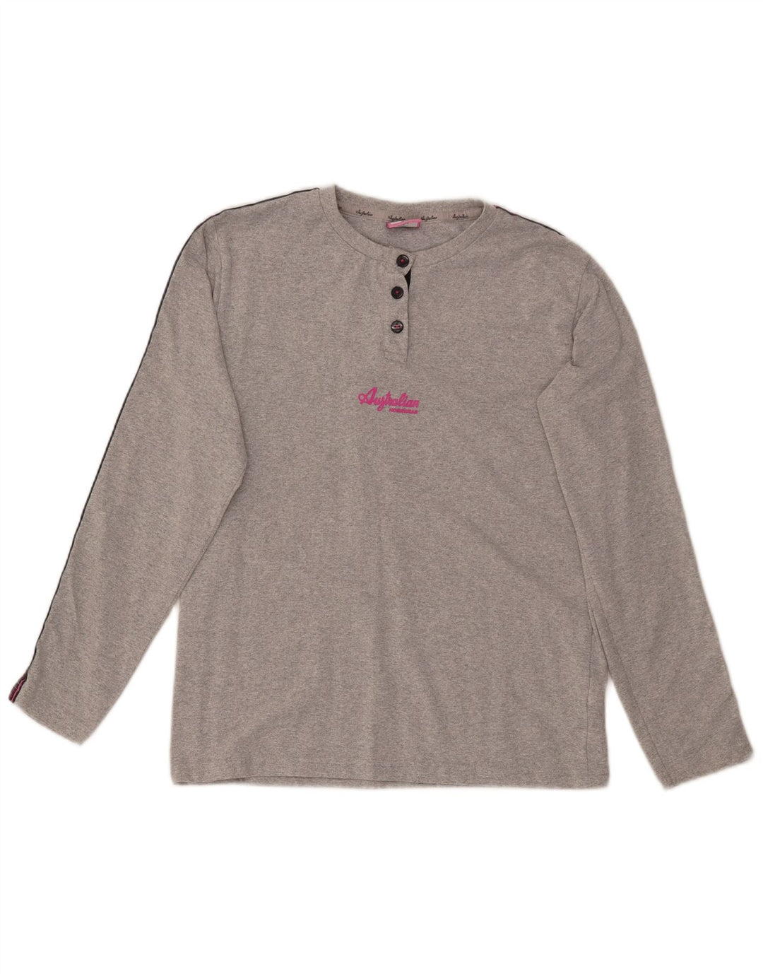 Женский топ с длинным рукавом AUSTRALIAN L'ALPINA, Великобритания, 10, маленький серый цвет