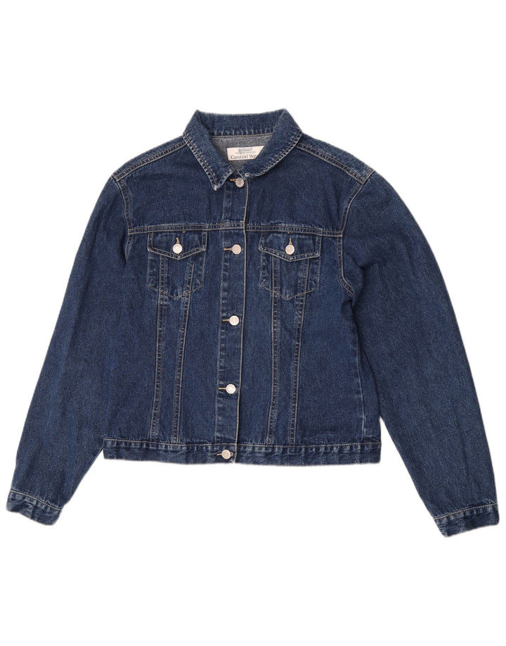 Женская джинсовая куртка St. Bernard UK 16, большой синий хлопок