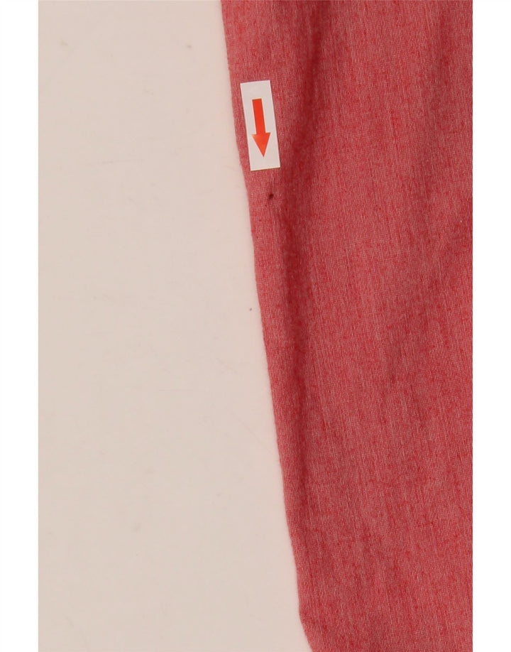 Рубашка мужская HOLLISTER XL красная, хлопок