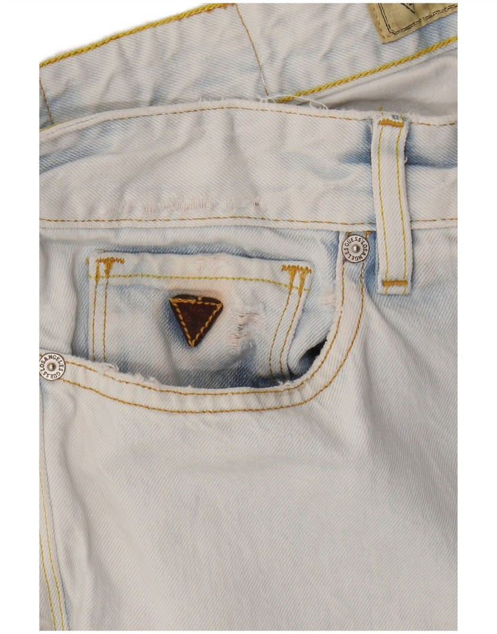 Мужские прямые джинсы Guess W32 L34 синие