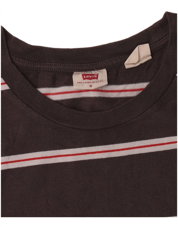 Женская футболка Levi's Top UK 14 Medium Grey Striped