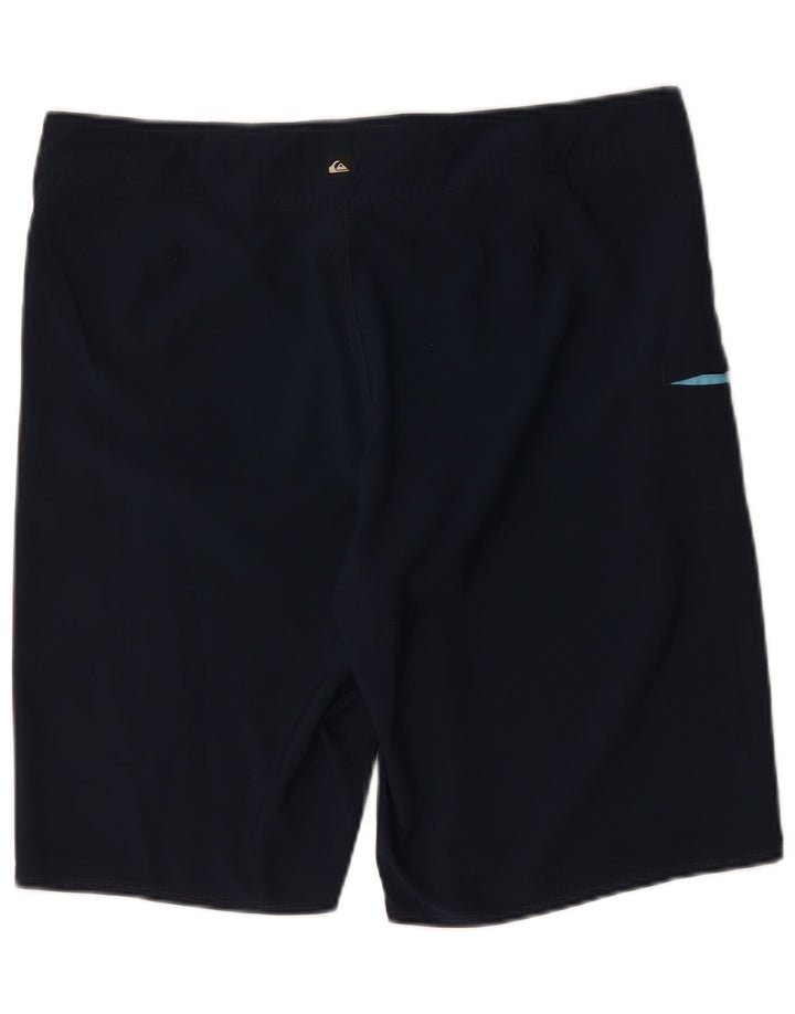 Мужские шорты для плавания Quiksilver, большие, темно-синие, полиэстер