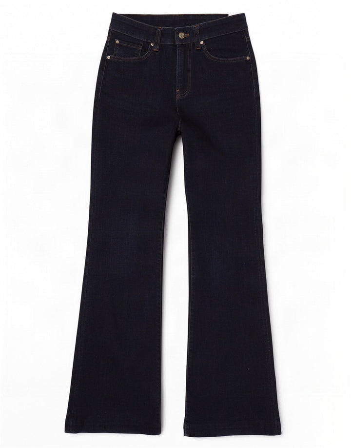 Женские расклешенные джинсы Massimo Dutti US 4 W26 L33 Синий хлопок