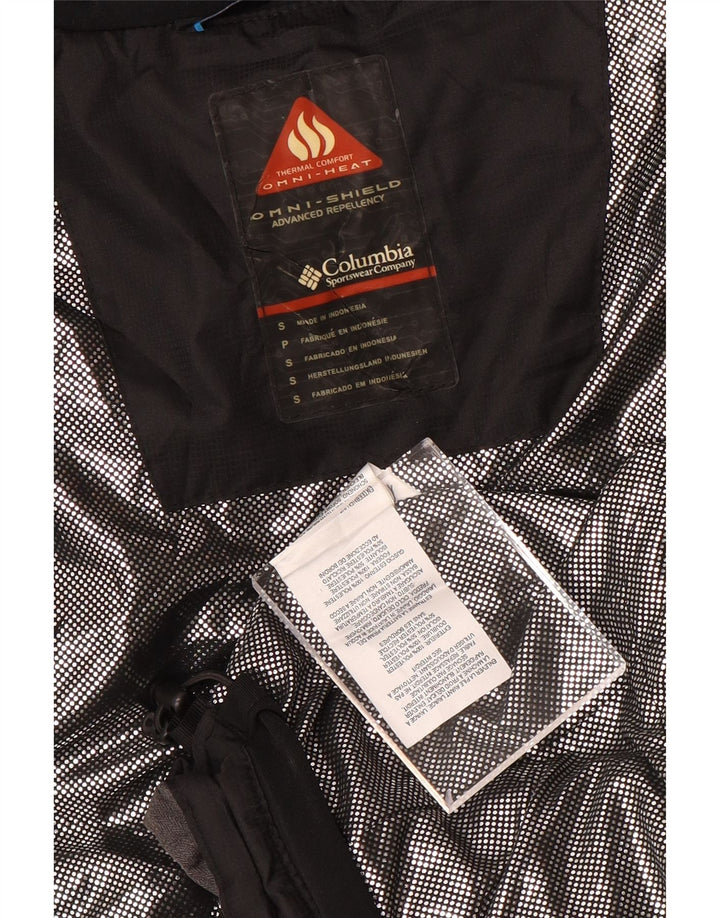 Женский утепленный жилет COLUMBIA Omni-Shield UK 10, маленький черный цветной блок