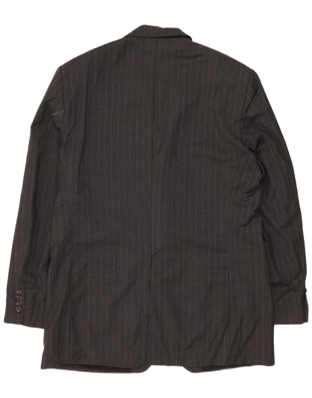 Мужской пиджак с 2 пуговицами Ralph Lauren, Великобритания, 42 XL, серый, шерстяной в тонкую полоску