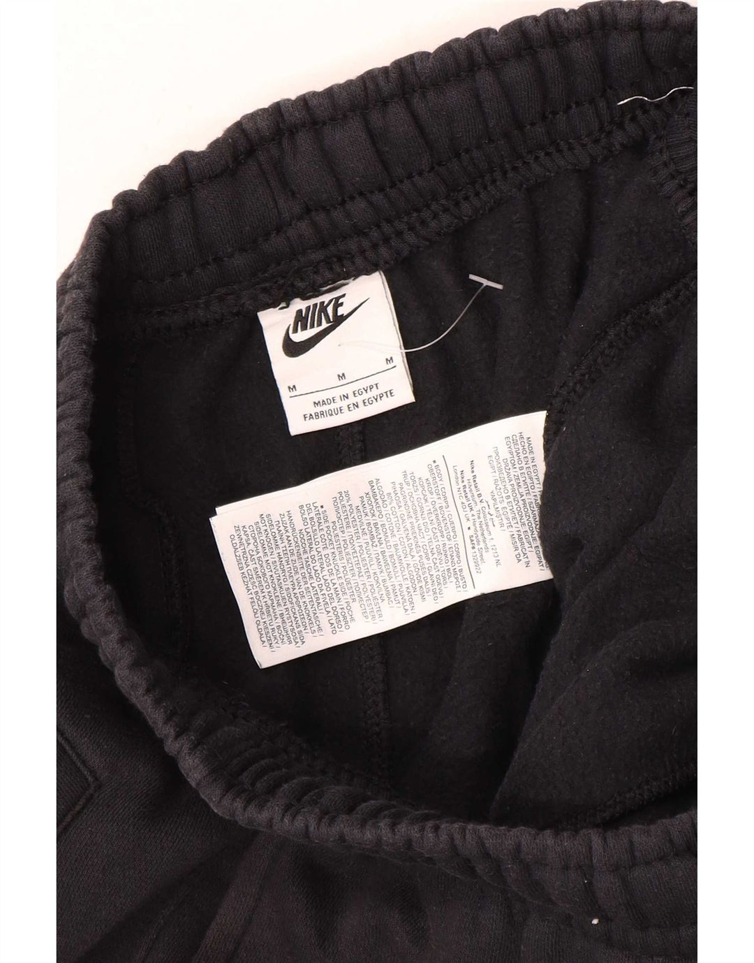 Мужские спортивные брюки Nike, джоггеры, средний черный, хлопок