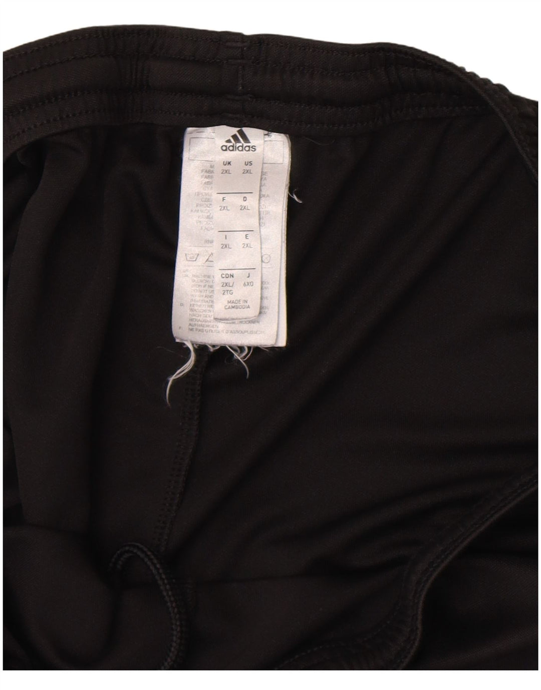 Мужские спортивные шорты Adidas Aeroready 2XL, черный полиэстер