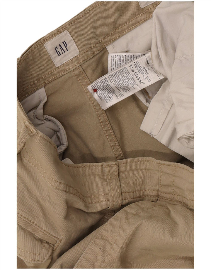 Мужские шорты-карго Gap W36, большие, бежевые, хлопок