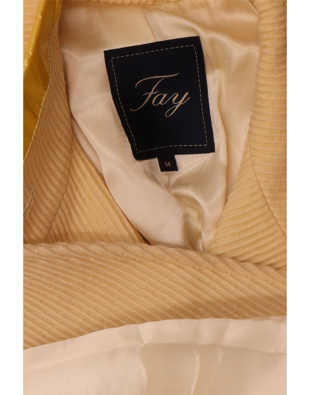 Женское пальто Fay UK 12 Medium Beige Wool