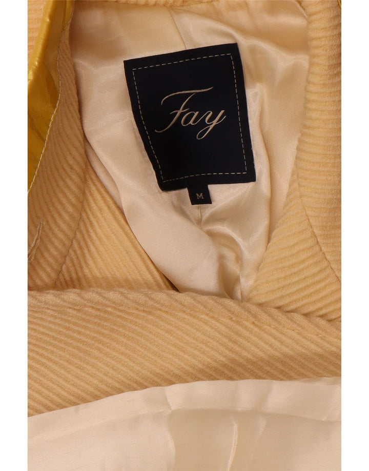 Женское пальто Fay UK 12 Medium Beige Wool