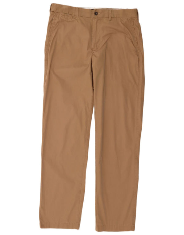 Мужские брюки-чиносы Marks & Spencer Blue Harbour W34 L33, бежевый хлопок