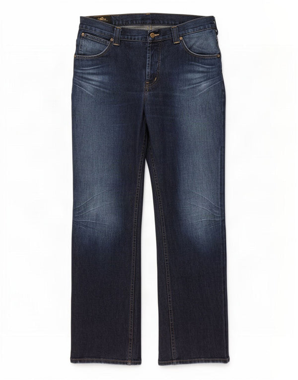 Мужские джинсы Lee Roscoe Bootcut W34 L34, синий хлопок