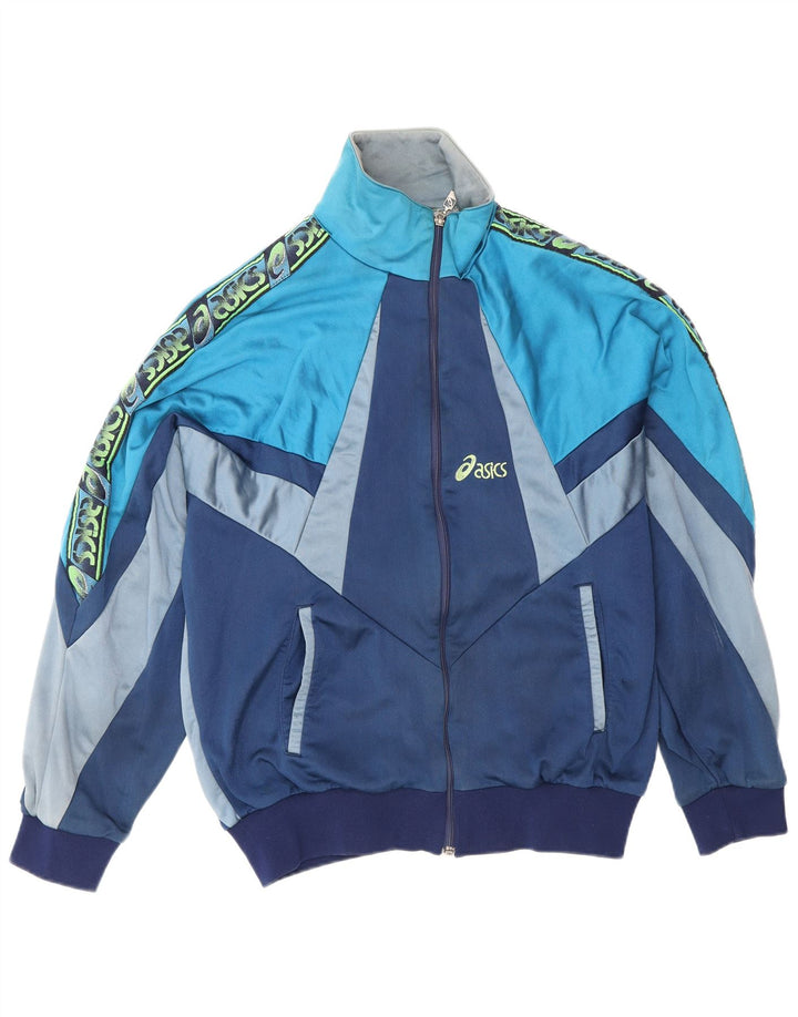Мужской спортивный костюм Asics Graphic Top Jacket IT 50 Medium Navy Blue Colorblock