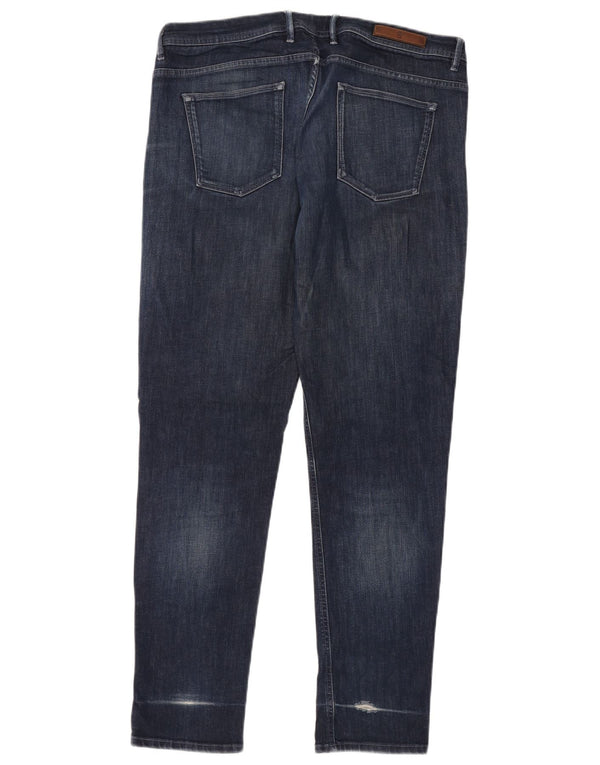 Мужские зауженные джинсы MASSIMO DUTTI EU 48 XL W38 L32 синие