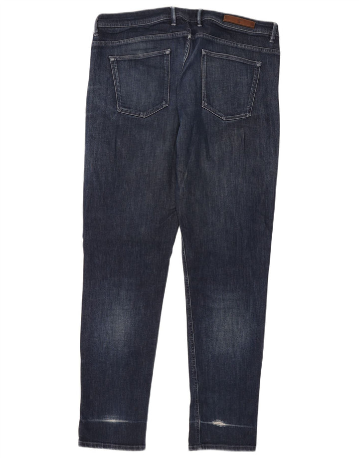 Мужские зауженные джинсы MASSIMO DUTTI EU 48 XL W38 L32 синие