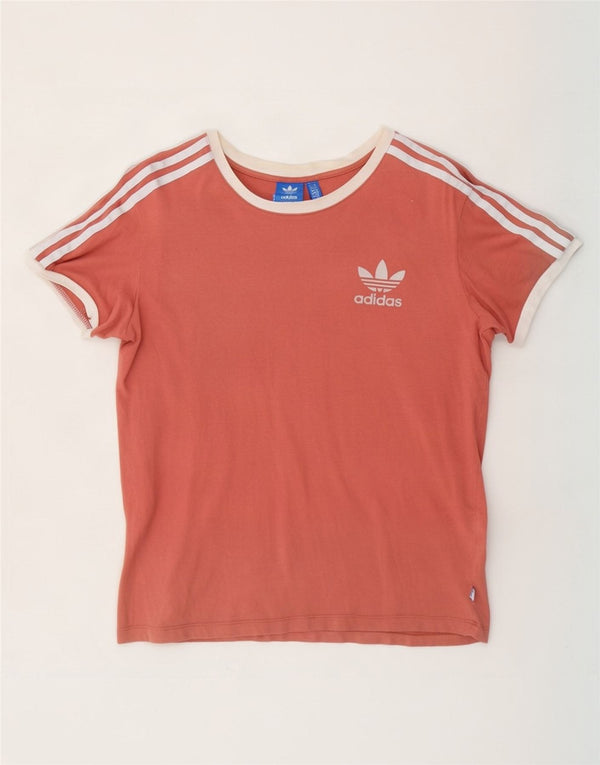 Мужская футболка оверсайз Adidas Top UK 6 XS Оранжевый хлопок
