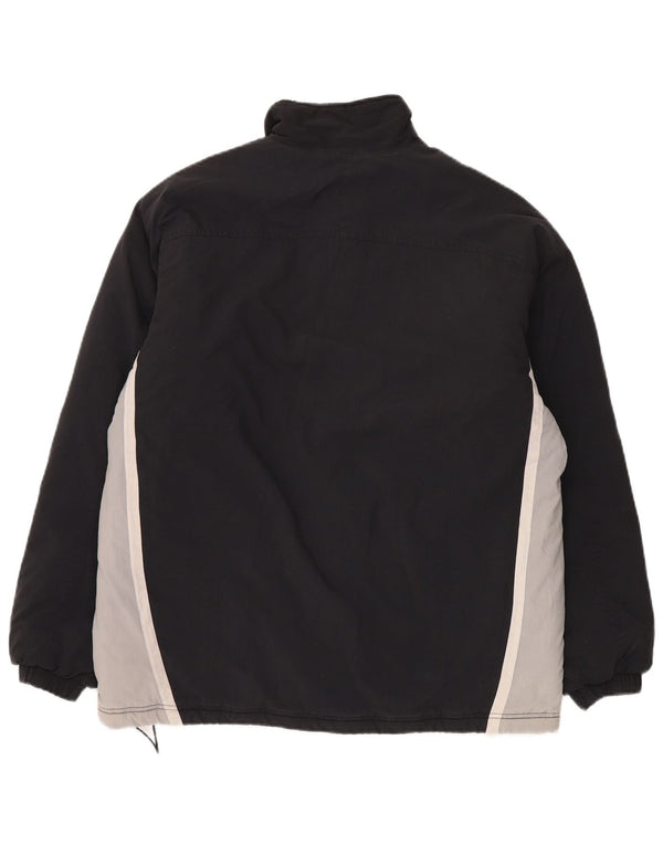 Мужская ветровка Canterbury UK 40, большая черная с цветными блоками