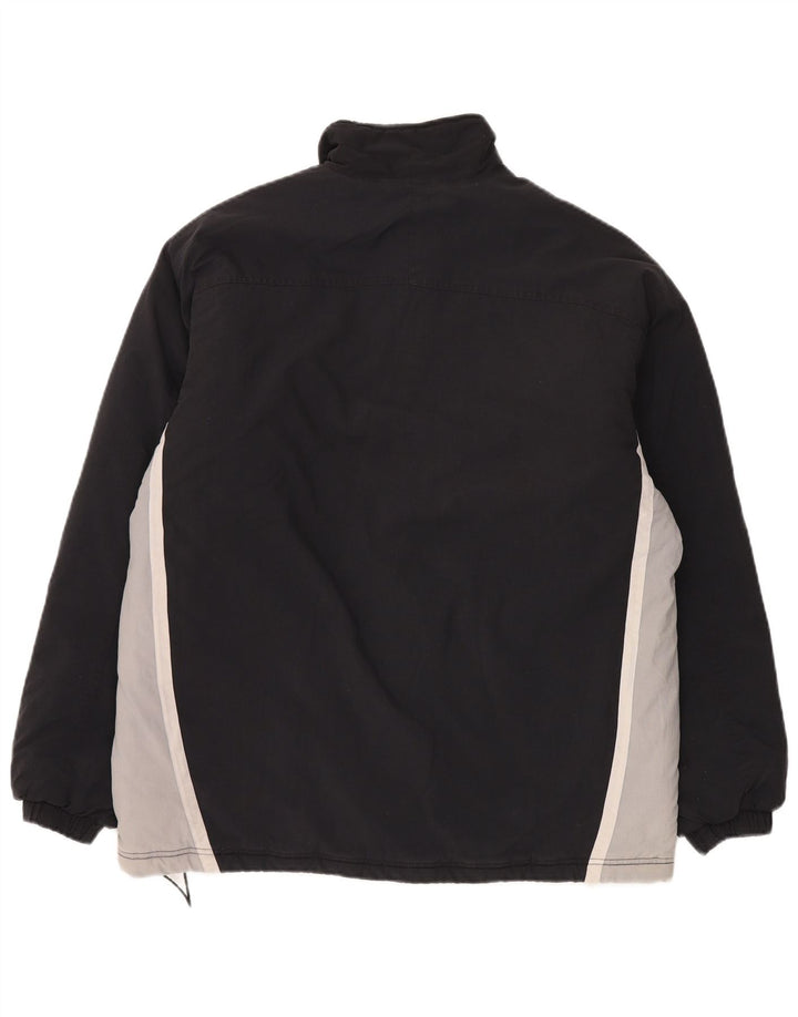 Мужская ветровка Canterbury UK 40, большая черная с цветными блоками