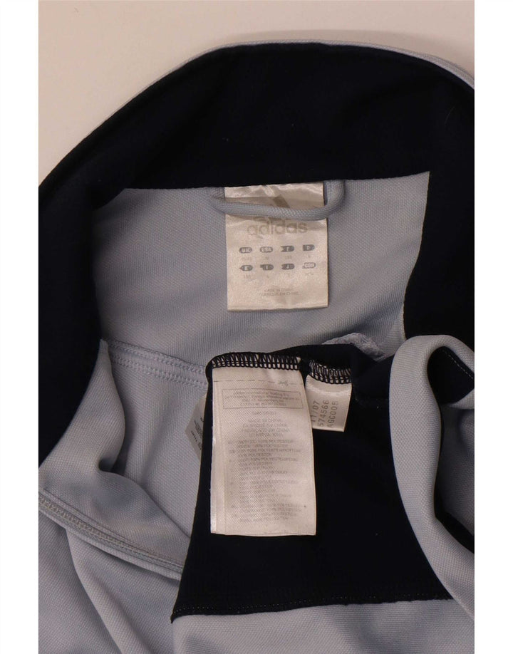 Мужской спортивный костюм Adidas Top Jacket UK 40/42 Средне-серый полиэстер с цветными блоками
